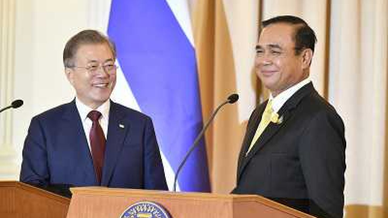 タイ首相と韓国のムン ジェイン大統領が会談 韓国語教育等で協力 Asean Portal アセアン ポータル